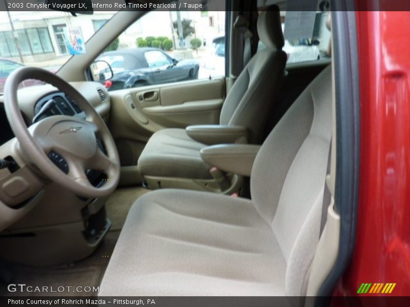  2003 Voyager LX Taupe Interior