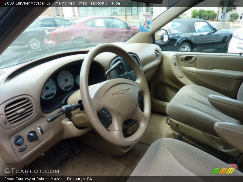  2003 Voyager LX Taupe Interior