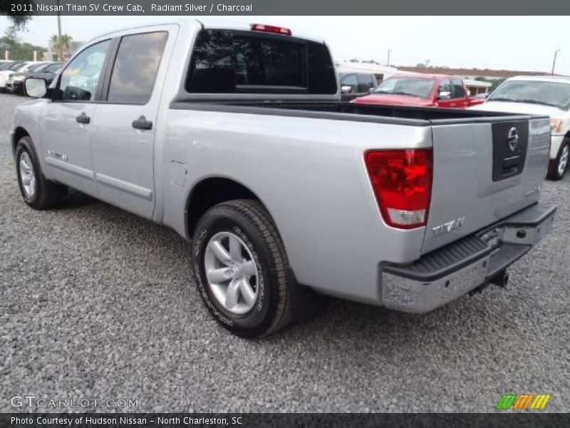 Radiant Silver / Charcoal 2011 Nissan Titan SV Crew Cab