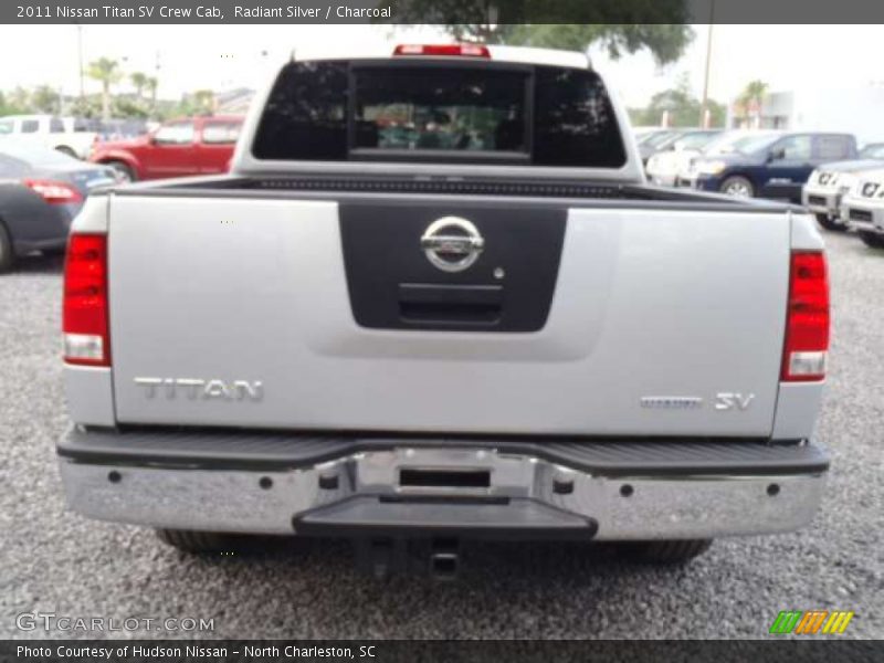 Radiant Silver / Charcoal 2011 Nissan Titan SV Crew Cab