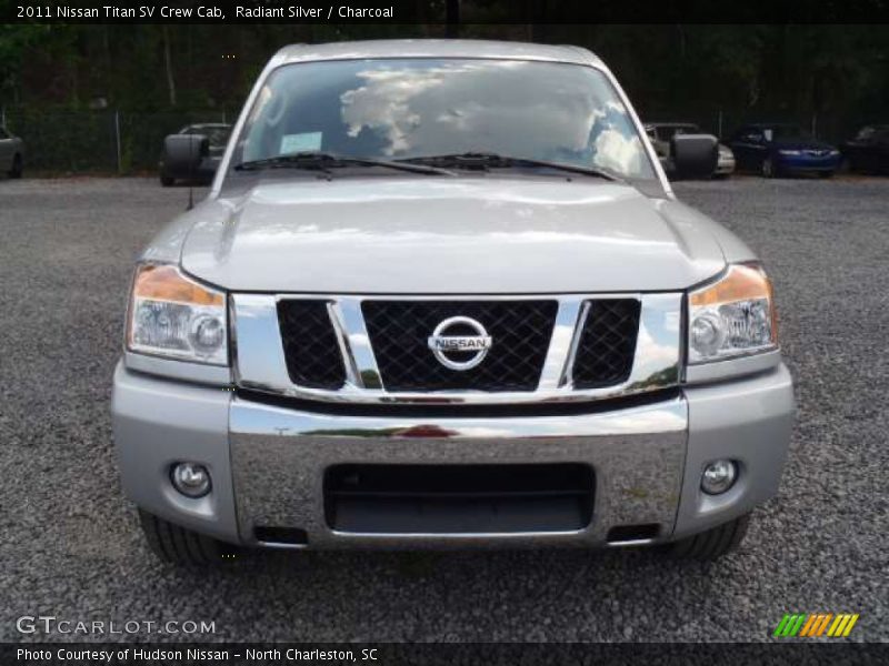 Radiant Silver / Charcoal 2011 Nissan Titan SV Crew Cab