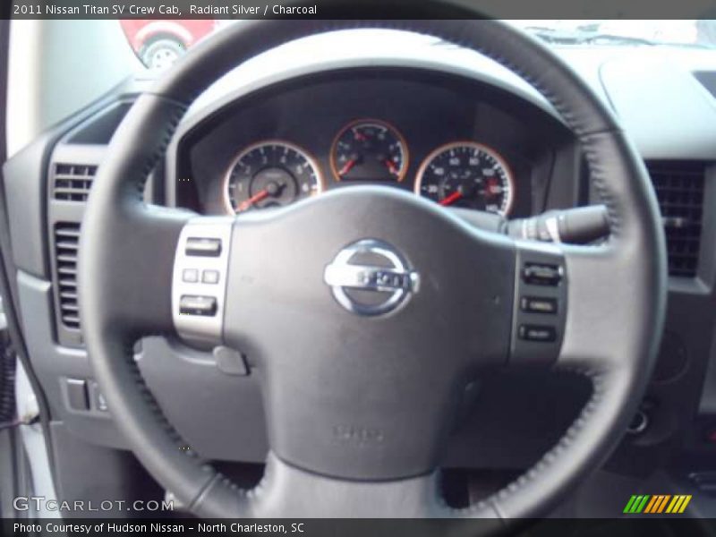 Radiant Silver / Charcoal 2011 Nissan Titan SV Crew Cab