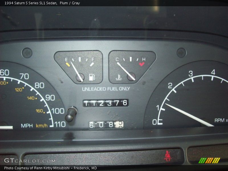 Plum / Gray 1994 Saturn S Series SL1 Sedan