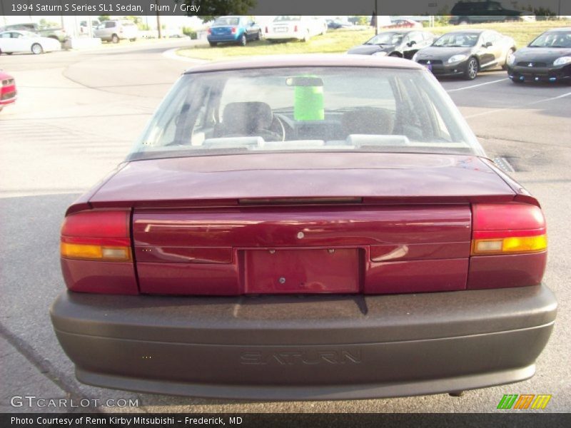 Plum / Gray 1994 Saturn S Series SL1 Sedan