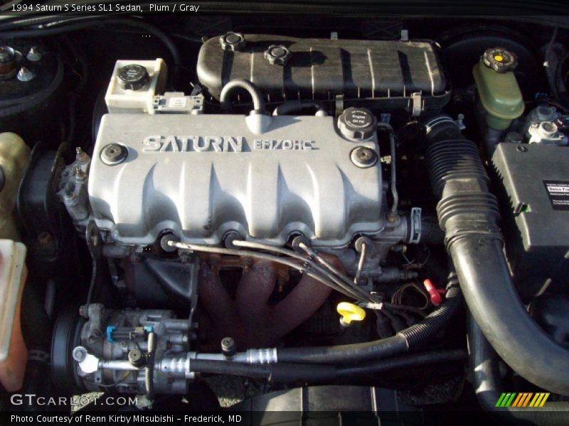  1994 S Series SL1 Sedan Engine - 1.9 Liter SOHC 16-Valve 4 Cylinder