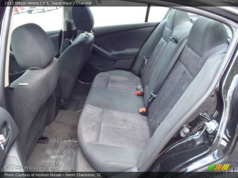  2012 Altima 2.5 S Charcoal Interior