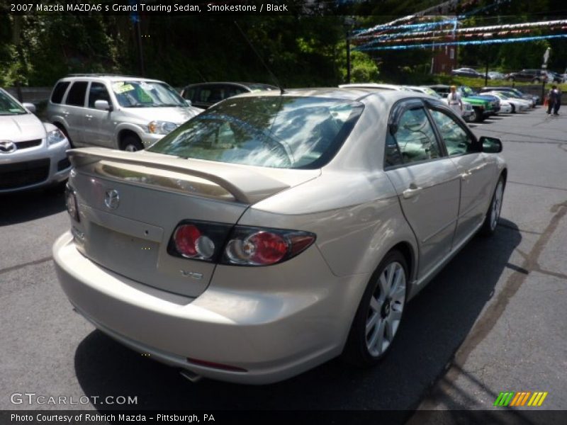 Smokestone / Black 2007 Mazda MAZDA6 s Grand Touring Sedan