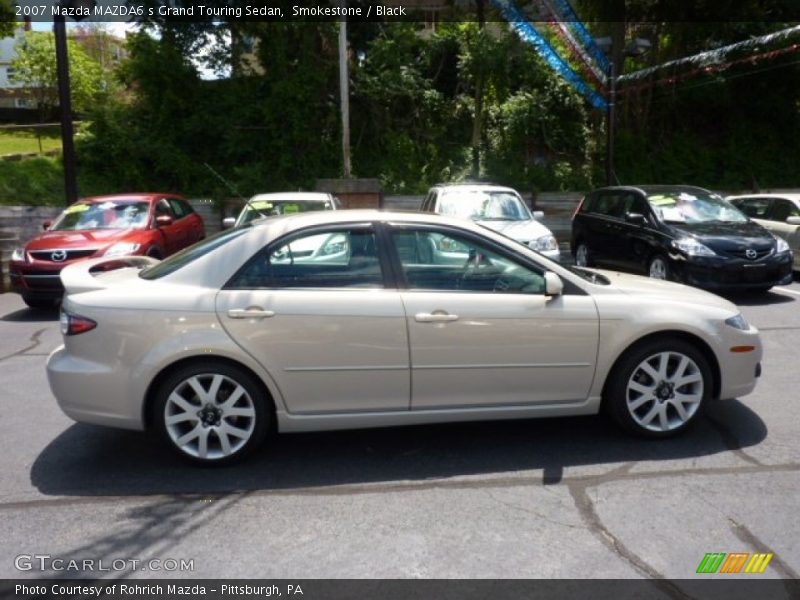 Smokestone / Black 2007 Mazda MAZDA6 s Grand Touring Sedan