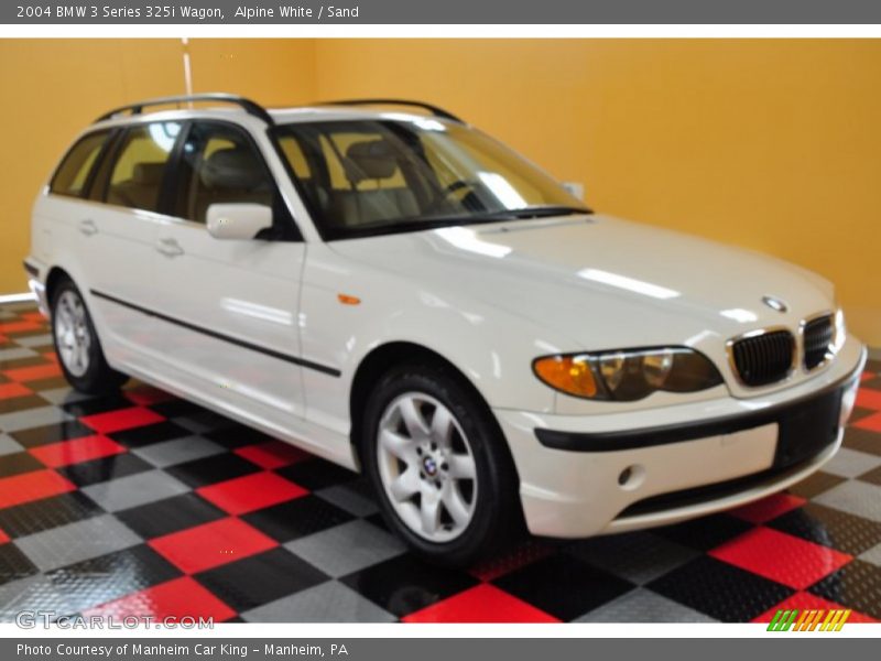 Alpine White / Sand 2004 BMW 3 Series 325i Wagon