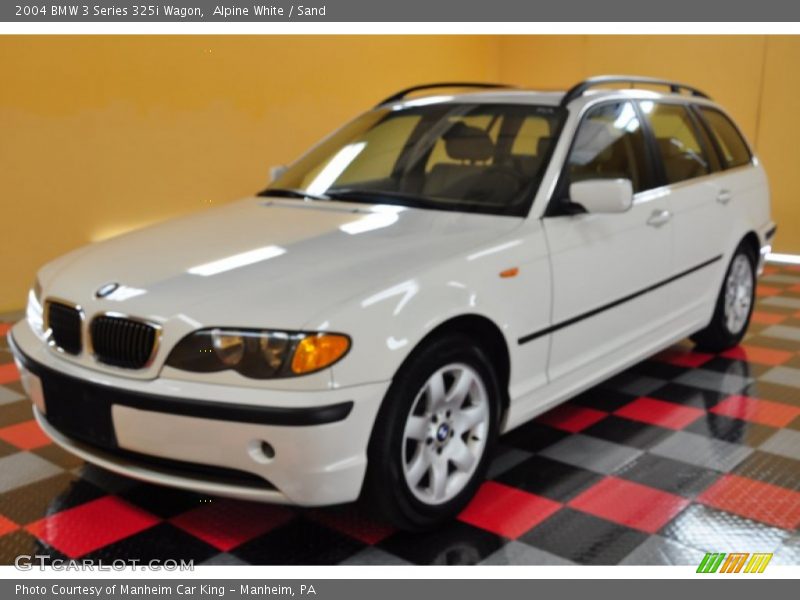 Alpine White / Sand 2004 BMW 3 Series 325i Wagon