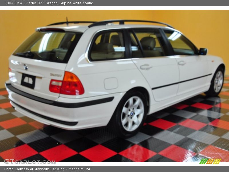 Alpine White / Sand 2004 BMW 3 Series 325i Wagon