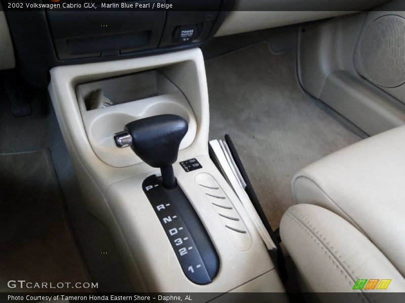  2002 Cabrio GLX 4 Speed Automatic Shifter