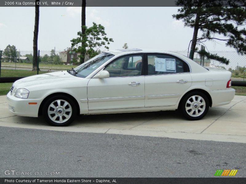  2006 Optima EX V6 White