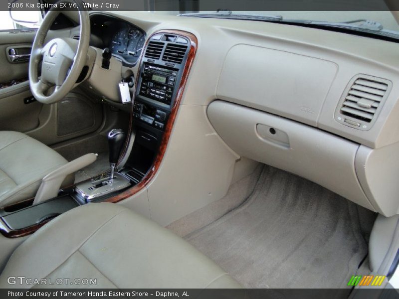 Dashboard of 2006 Optima EX V6