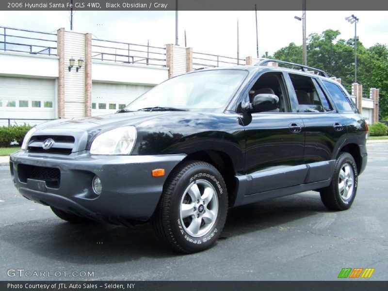 Black Obsidian / Gray 2006 Hyundai Santa Fe GLS 4WD