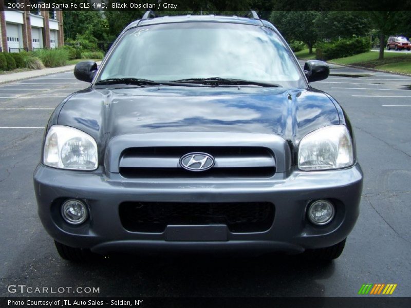 Black Obsidian / Gray 2006 Hyundai Santa Fe GLS 4WD