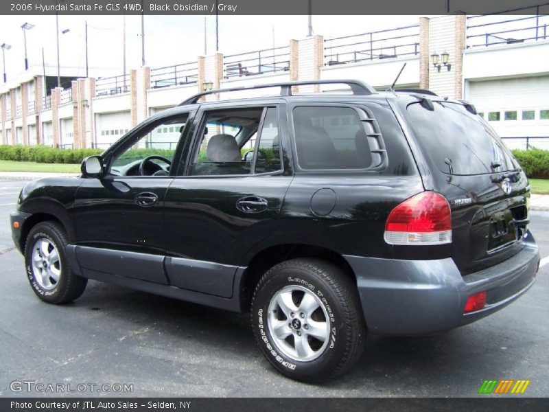 Black Obsidian / Gray 2006 Hyundai Santa Fe GLS 4WD