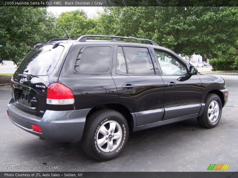 Black Obsidian / Gray 2006 Hyundai Santa Fe GLS 4WD