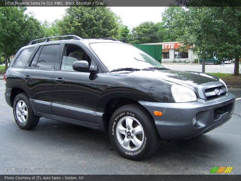 Black Obsidian / Gray 2006 Hyundai Santa Fe GLS 4WD