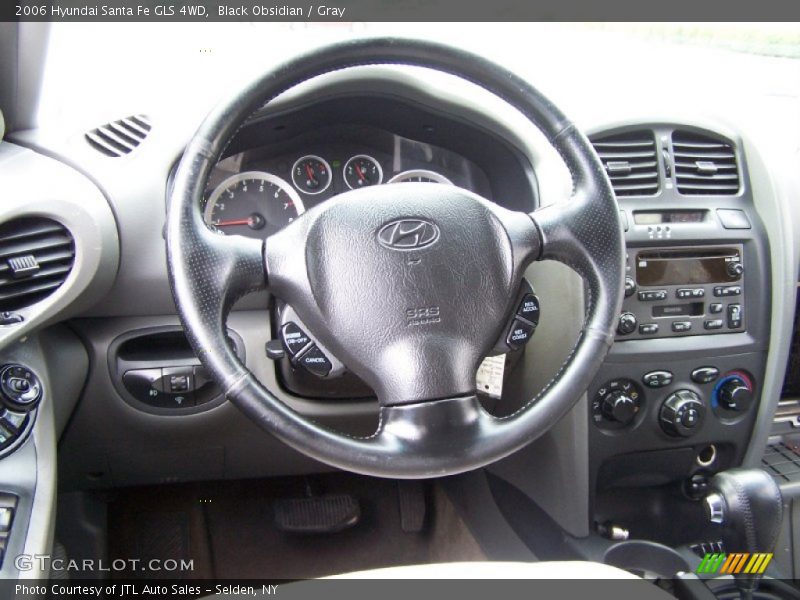 Black Obsidian / Gray 2006 Hyundai Santa Fe GLS 4WD