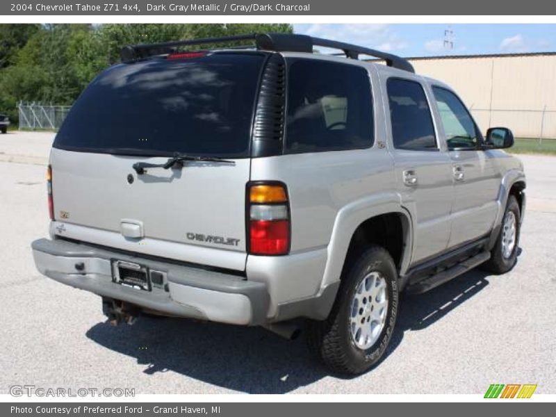 Dark Gray Metallic / Gray/Dark Charcoal 2004 Chevrolet Tahoe Z71 4x4