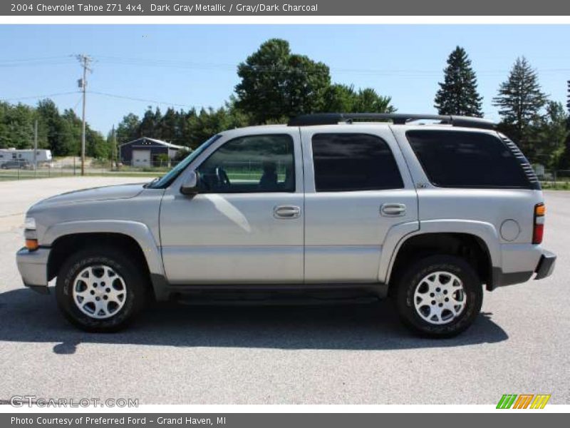 Dark Gray Metallic / Gray/Dark Charcoal 2004 Chevrolet Tahoe Z71 4x4