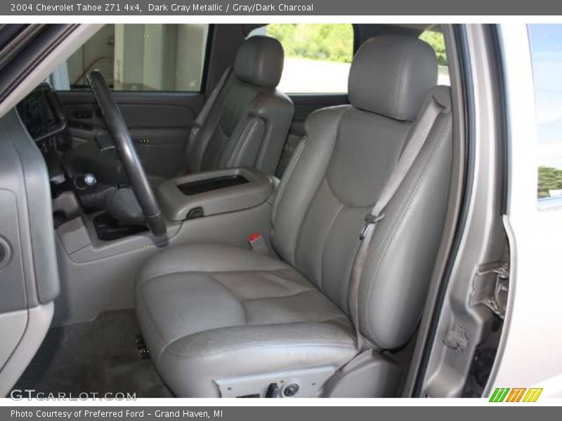 Dark Gray Metallic / Gray/Dark Charcoal 2004 Chevrolet Tahoe Z71 4x4