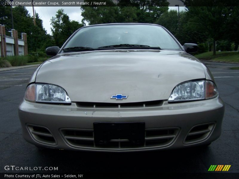 Sandrift Metallic / Neutral 2000 Chevrolet Cavalier Coupe