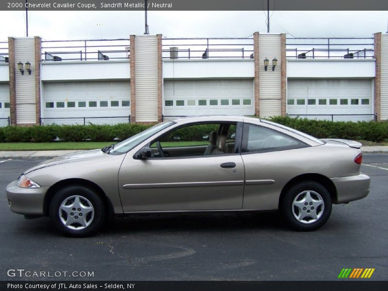  2000 Cavalier Coupe Sandrift Metallic