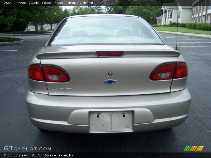 Sandrift Metallic / Neutral 2000 Chevrolet Cavalier Coupe