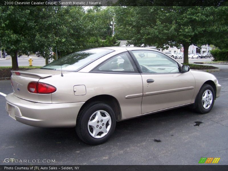  2000 Cavalier Coupe Sandrift Metallic