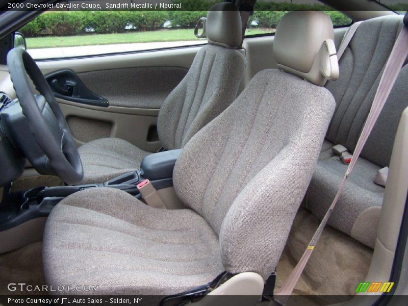  2000 Cavalier Coupe Neutral Interior