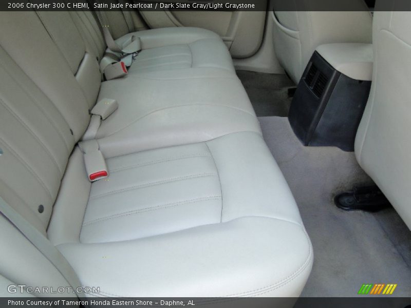 Satin Jade Pearlcoat / Dark Slate Gray/Light Graystone 2006 Chrysler 300 C HEMI