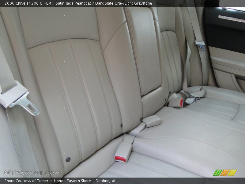 Satin Jade Pearlcoat / Dark Slate Gray/Light Graystone 2006 Chrysler 300 C HEMI