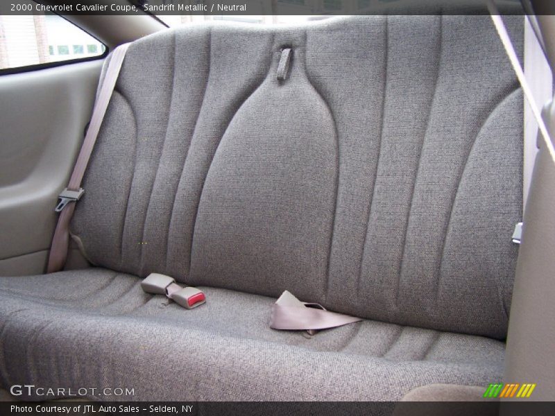  2000 Cavalier Coupe Neutral Interior