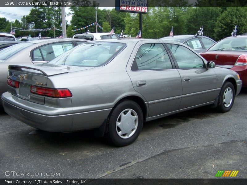 Black / Gray 1998 Toyota Camry CE