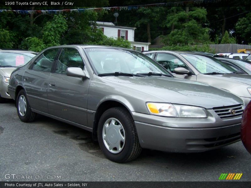 Black / Gray 1998 Toyota Camry CE