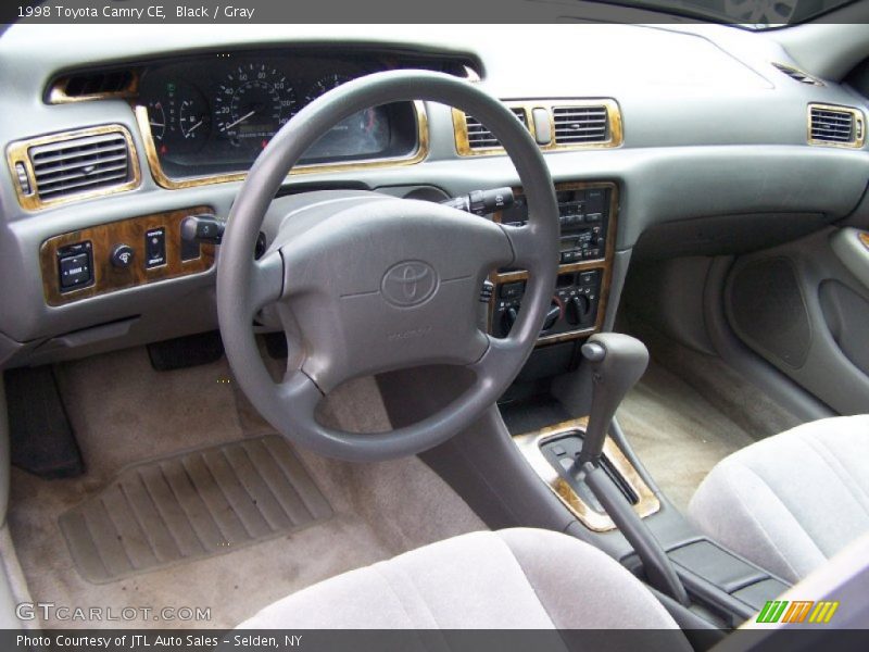 Black / Gray 1998 Toyota Camry CE