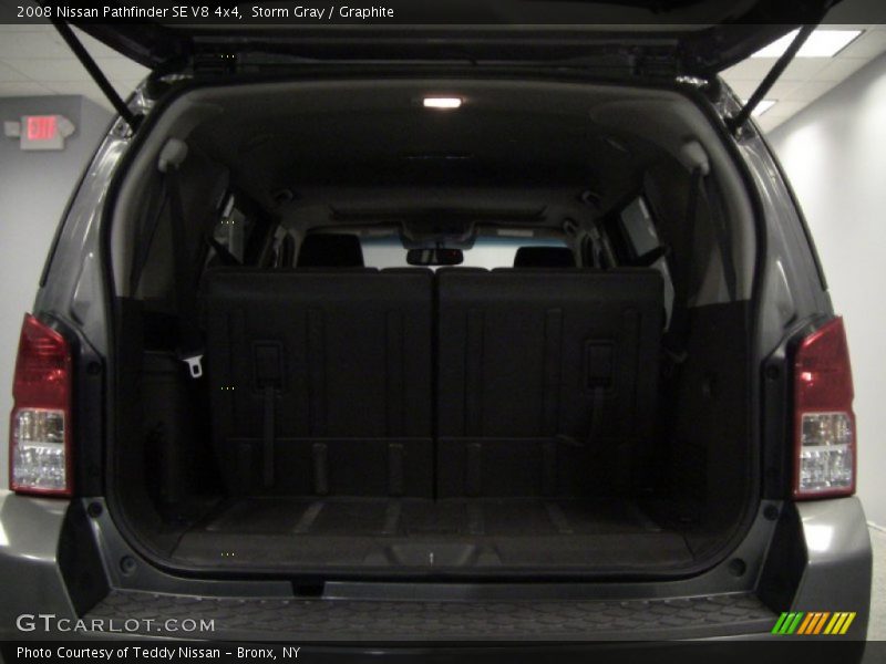 Storm Gray / Graphite 2008 Nissan Pathfinder SE V8 4x4
