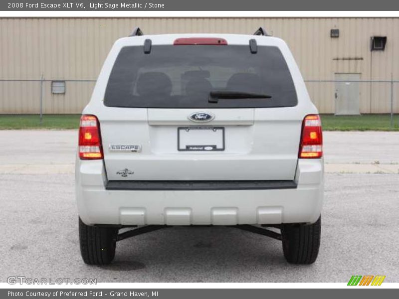 Light Sage Metallic / Stone 2008 Ford Escape XLT V6