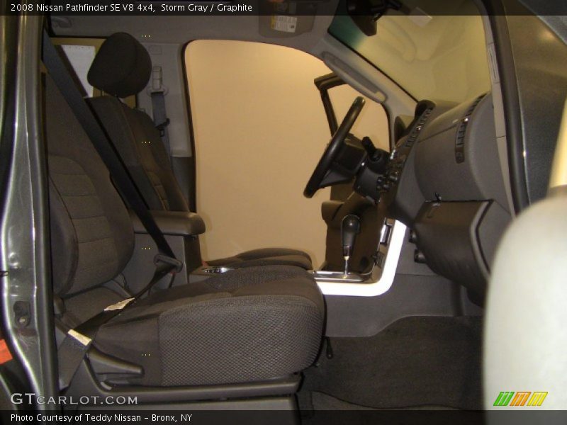 Storm Gray / Graphite 2008 Nissan Pathfinder SE V8 4x4