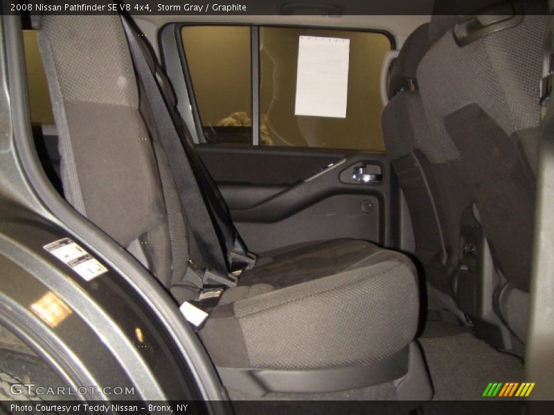 Storm Gray / Graphite 2008 Nissan Pathfinder SE V8 4x4