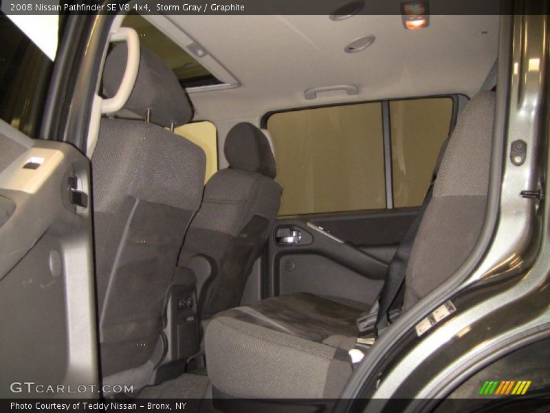 Storm Gray / Graphite 2008 Nissan Pathfinder SE V8 4x4