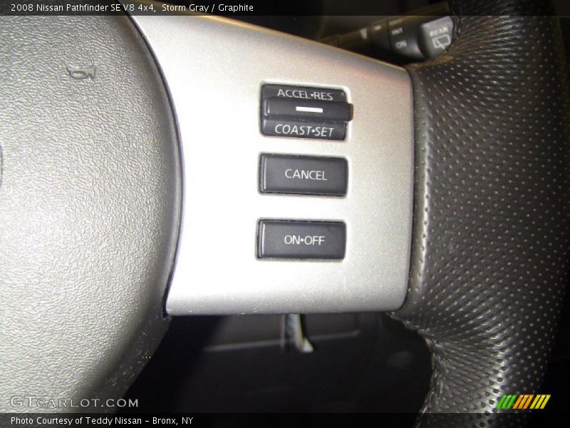 Storm Gray / Graphite 2008 Nissan Pathfinder SE V8 4x4