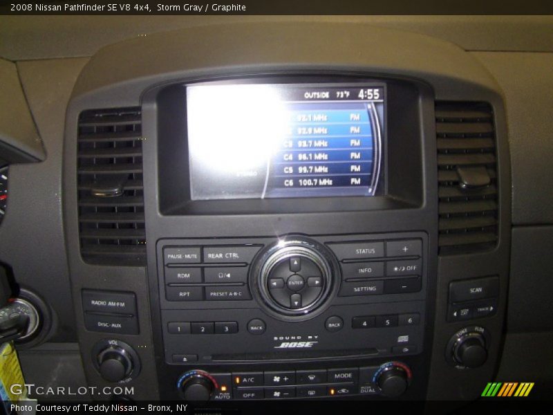 Storm Gray / Graphite 2008 Nissan Pathfinder SE V8 4x4