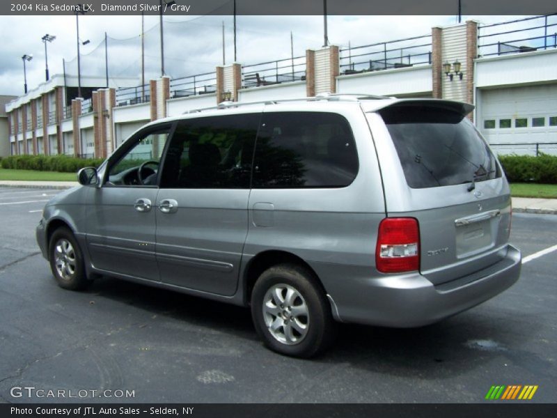 Diamond Silver / Gray 2004 Kia Sedona LX