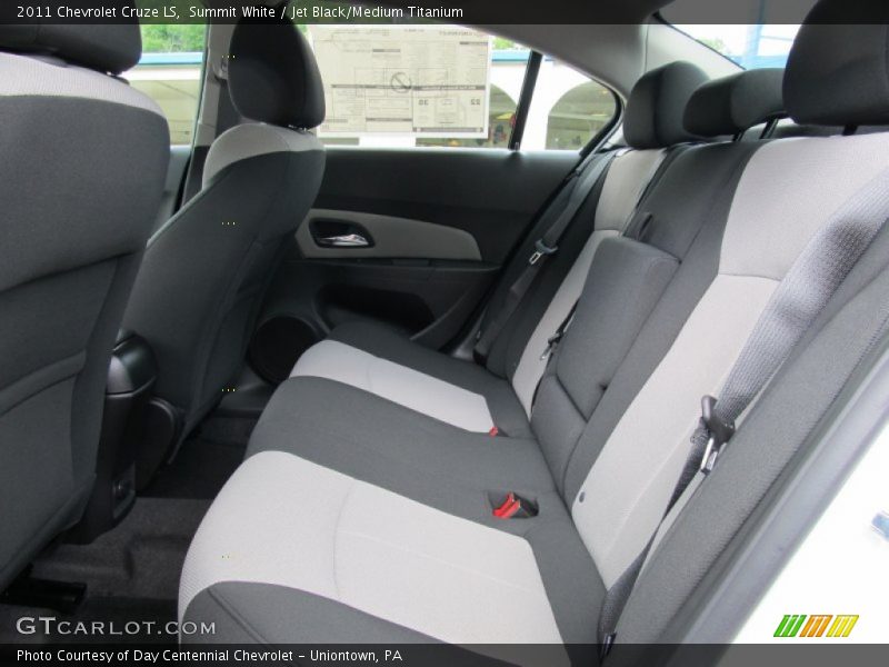 Summit White / Jet Black/Medium Titanium 2011 Chevrolet Cruze LS