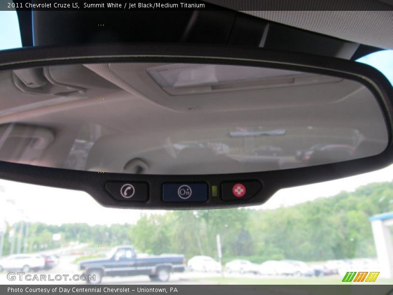 Summit White / Jet Black/Medium Titanium 2011 Chevrolet Cruze LS