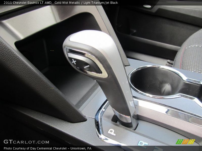 Gold Mist Metallic / Light Titanium/Jet Black 2011 Chevrolet Equinox LT AWD