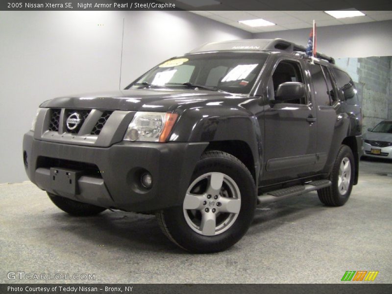 Night Armor Pearl / Steel/Graphite 2005 Nissan Xterra SE